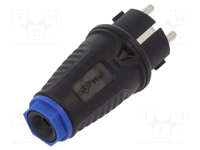 SEZ DK Connecteur d'alimentation AC fiche mâle Uni-Schuko 16A