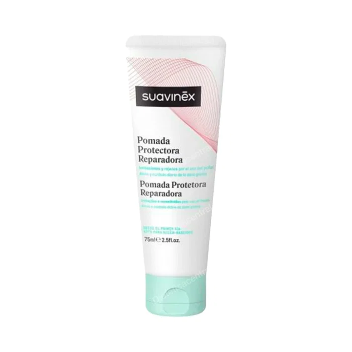 Suavinex Pantenol 75M, Pommade Protectrice Réparatrice et Apaisante avec Dexpanthenol Suavinex Pantenol 75M, Pommade Protectrice Réparatrice et Apaisante avec Dexpanthenol