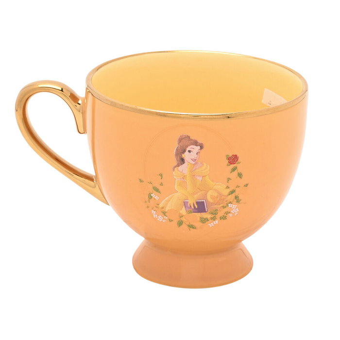 WIDDOP & CO Taza te y platillo Bella Princesas Disney