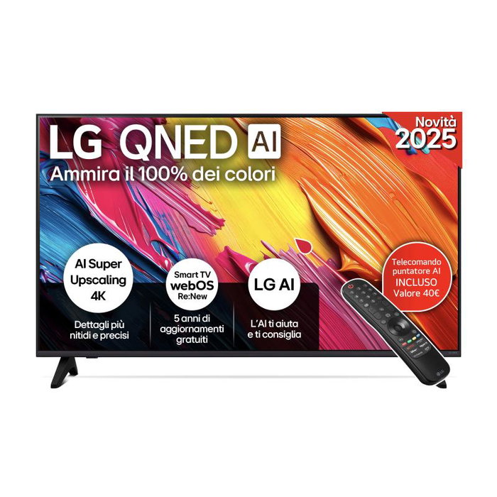 LG 43QNED70A6A Téléviseur QNED 43 pouces Smart TV (43QNED70A6A.API)
