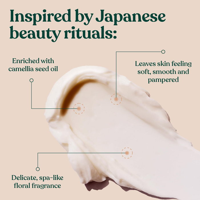 The Body Shop SPA OF THE WORLD Japanese Camellia Crème Hydratante 300 ml