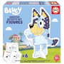 Educa Set créatif 3D Bluey avec 4 personnages