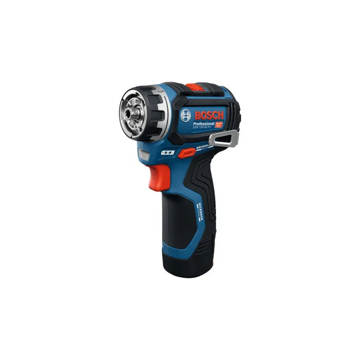 Bosch Professional Visseuse sans fil GSR 12V-32 FC Perceuse-visseuse 12V avec coffret, Advanced KickBack Control, 2 batteries 2.0Ah, chargeur et adaptateurs FlexiClick