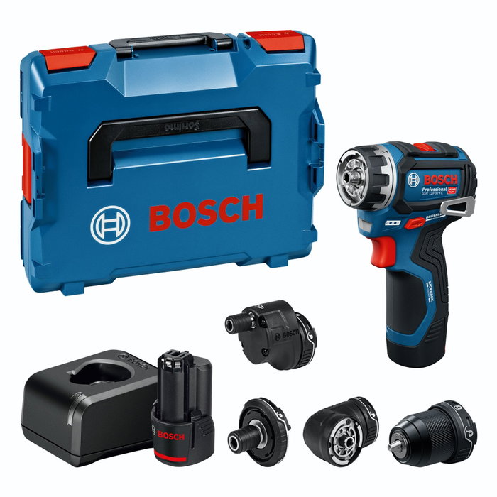Bosch Professional GSR 12V-32 FC Akku-Schrauber avec 2 batteries et chargeur Bosch Professional GSR 12V-32 FC Akku-Schrauber avec 2 batteries et chargeur
