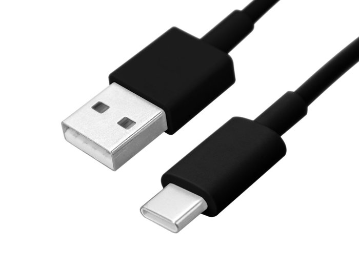 Argon Câble USB-A vers USB-C Noir 2A 2 mètres 16x2x4.5 cm (Set de 24)