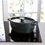 Pyrex Cocotte ovale Slow Cook - 29 cm - Fonte - Deep Blue
