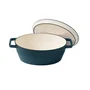 Pyrex Cocotte ovale Slow Cook - 29 cm - Fonte - Deep Blue