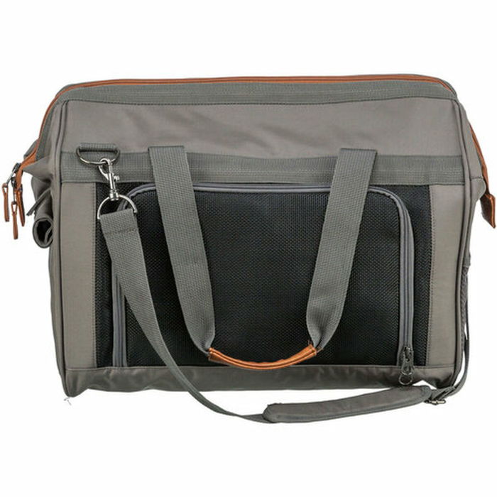 Sac pour animaux de compagnie Trixie Finlay Noir Gris 43 × 26 × 32 cm