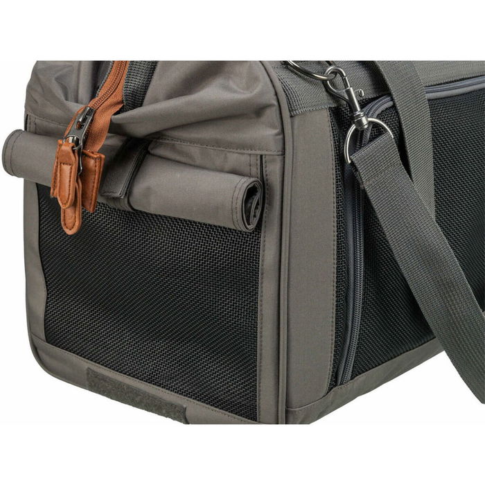 Sac pour animaux de compagnie Trixie Finlay Noir Gris 43 × 26 × 32 cm