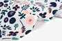 Dailylike Tela algodón blooming away tejido oxford 1,10m x 3m Flores