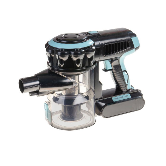Edm Aspirateur balai sans fil 2 en 1, 200W, 18kPa, batterie 2200mAh, charge 4h, autonomie 30min, réservoir 0,8L Edm Aspirateur balai sans fil 2 en 1, 200W, 18kPa, batterie 2200mAh, charge 4h, autonomie 30min, réservoir 0,8L