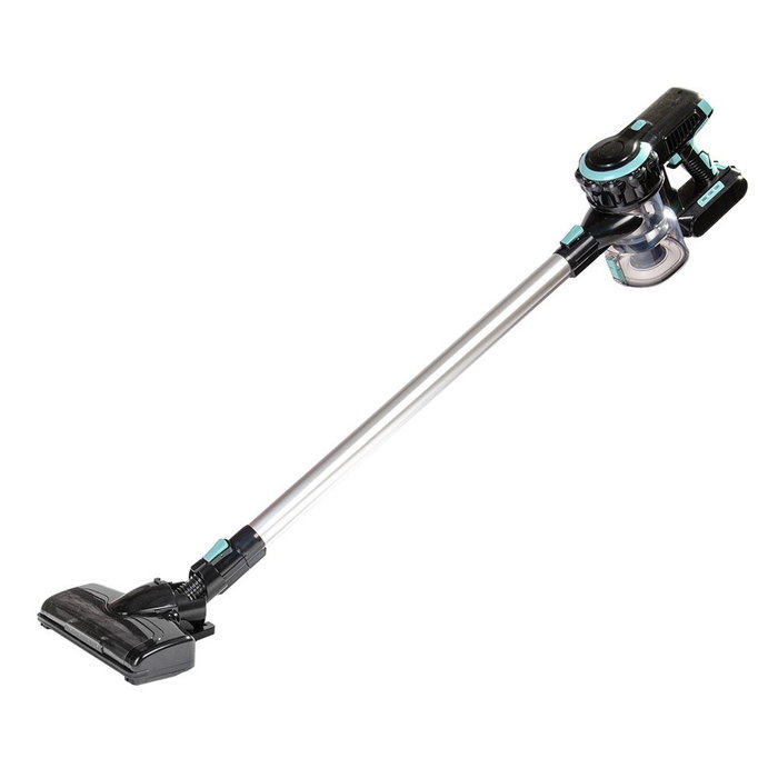 Edm Aspirateur balai sans fil 2 en 1, 200W, 18kPa, batterie 2200mAh, charge 4h, autonomie 30min, réservoir 0,8L Edm Aspirateur balai sans fil 2 en 1, 200W, 18kPa, batterie 2200mAh, charge 4h, autonomie 30min, réservoir 0,8L