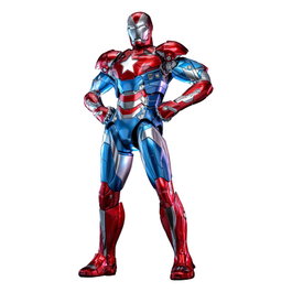 Hot Toys Marvel Iron Patriot Comic Masterpiece Diecast 1/6 figurine