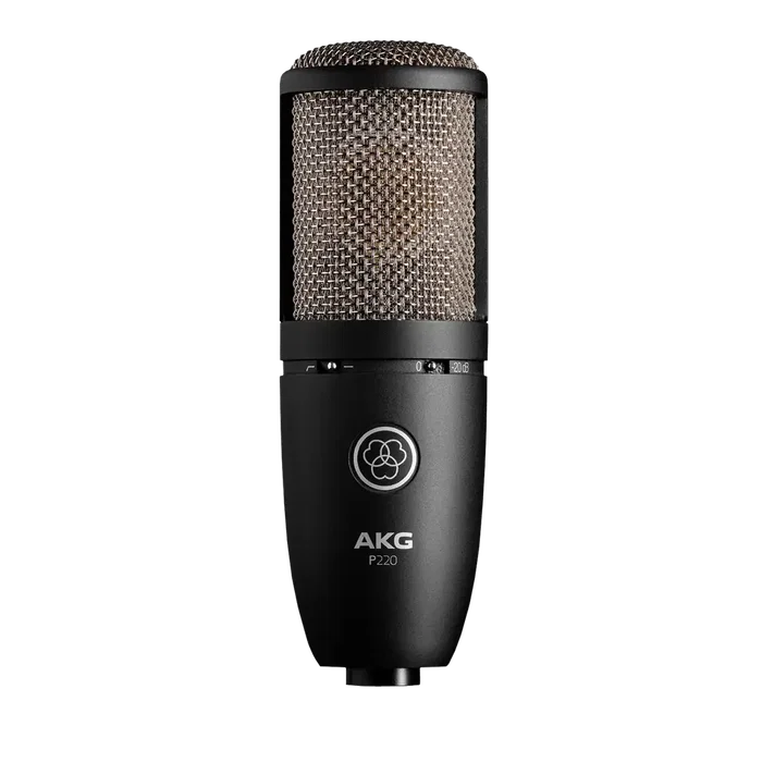 AKG P220 Microphone condensateur à large diaphragme avec motif polaire cardioïde
