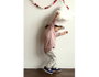 Dailylike Tissu en coton rose 1,10m x 3m épaisseur 20C