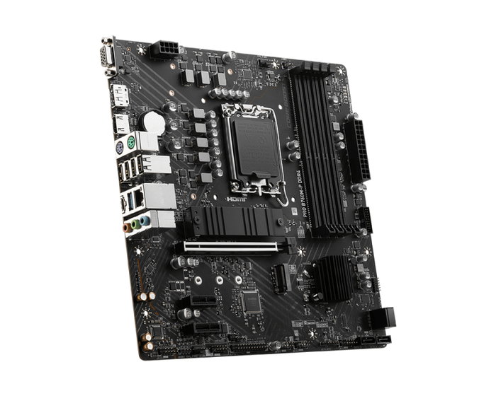 MSI PRO B760M-P DDR5 Carte mère Micro ATX Socket LGA 1700 Intel B760