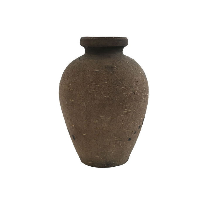 Vase Home ESPRIT Marron Terre cuite Oriental 29 x 29 x 42 cm