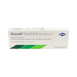 IBSA SINOVIAL ONE 2,0 2 x 50 mg