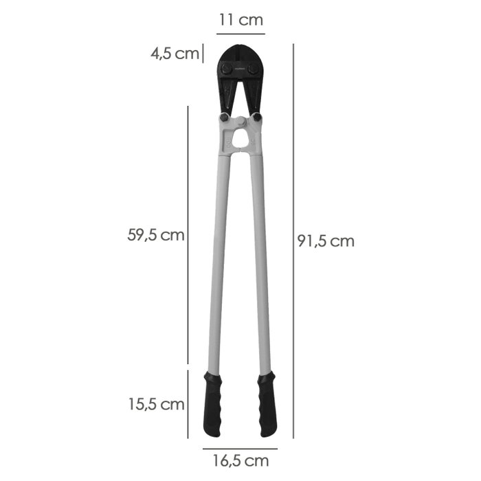 WOLFPACK LINEA PROFESIONAL Coupe-rivets 90 cm WOLFPACK LINEA PROFESIONAL Coupe-rivets 90 cm