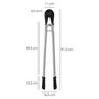 WOLFPACK LINEA PROFESIONAL Coupe-rivets 90 cm