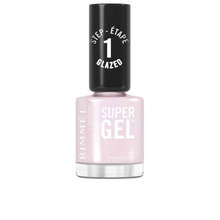 Rimmel London Vernis à ongles SUPER GEL #105 - Rose Glacé 12 ml Rimmel London Vernis à ongles SUPER GEL #105 - Rose Glacé 12 ml