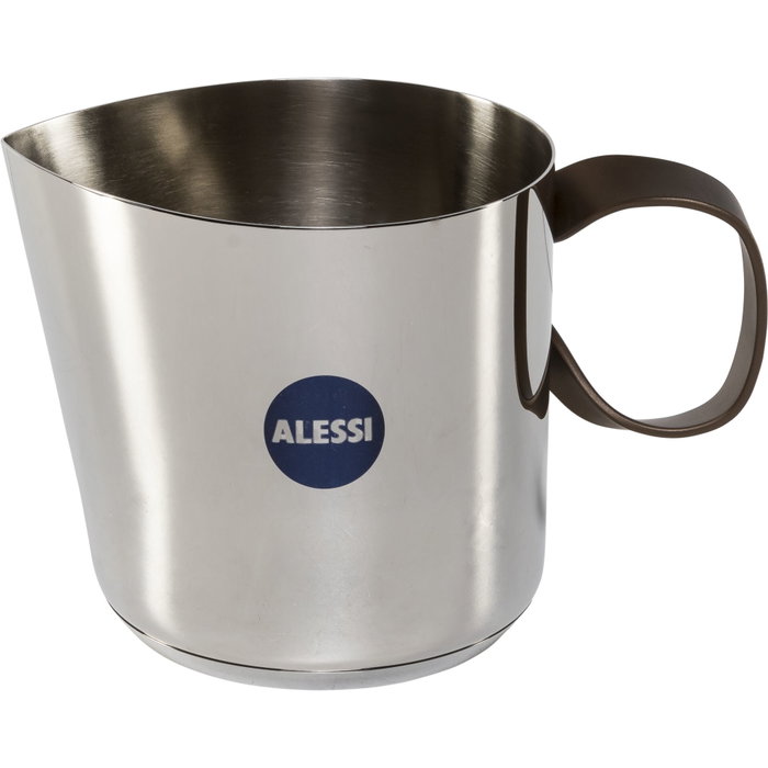 Alessi Edo Chauffe-lait 130 cl en Acier Inoxydable