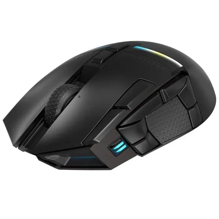Corsair DARKSTAR RGB - Souris gaming sans fil, 15 boutons programmables, capteur optique 26 000 dpi, rétroéclairage RGB, Noir Corsair DARKSTAR RGB - Souris gaming sans fil, 15 boutons programmables, capteur optique 26 000 dpi, rétroéclairage RGB, Noir
