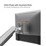 Ewent EW1527 Support mural VESA pour moniteur 45 pouces 15 kg inclinaison rotation noir