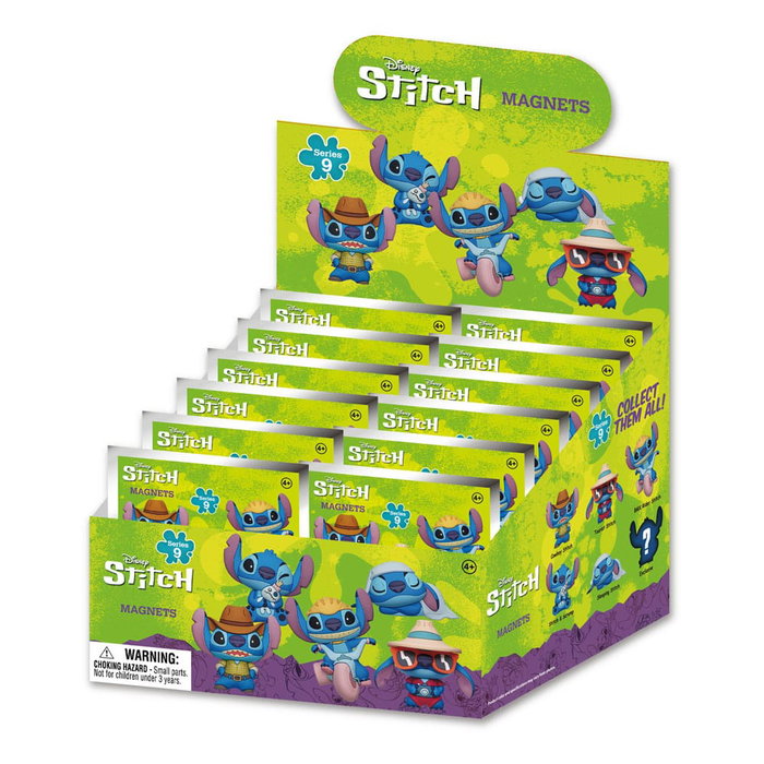 Lilo & Stitch Blind pack aimants Series 9 Display (12) Lilo & Stitch Blind pack aimants Series 9 Display (12)