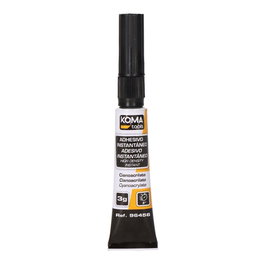 Koma Tools Colle Cyanoacrylate 3 g Transparente