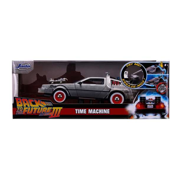 Simba Voiture DeLorean Back to the Future III Échelle 1:24 Simba Voiture DeLorean Back to the Future III Échelle 1:24