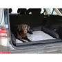 Kerbl Coussin pour Coffre de Voiture pour Animaux, Gris/Noir, 95 x 75 cm, Housse Lavable en Velours Doux et Tissu Oxford