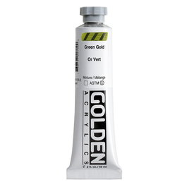 Golden Peinture Acrylique Heavy Body Oro Verdoso 59 ml