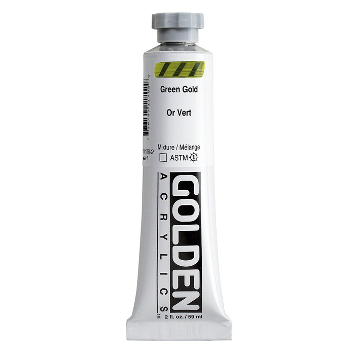 Golden Peinture Acrylique Heavy Body Oro Verdoso 59 ml Golden Peinture Acrylique Heavy Body Oro Verdoso 59 ml