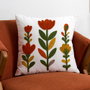 Home Deco Factory Coussin Brodé Heritage 40x40 cm