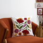 Home Deco Factory Coussin Brodé Heritage 40x40 cm