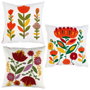 Home Deco Factory Coussin Brodé Heritage 40x40 cm