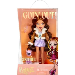 Bratz Poupée Mannequin Yasmin à Collectionner - Tenue, Sac à Main, Lunettes de Soleil Inclus - Jouet pour Enfants dès 6 ans