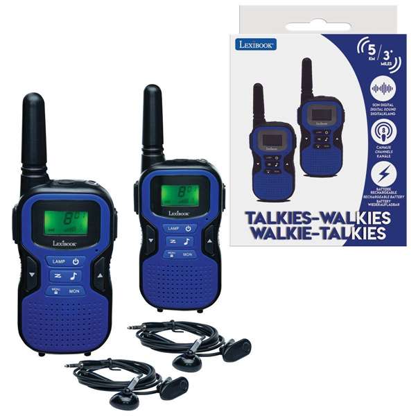 Lexibook TW60 Walkie-talkies portée 5 km Bleu