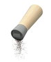 Berghoff 3950410 Moulin à épices Balance Moonmist en bois durable avec mécanisme céramique réglable pour poivre, sel et herbes