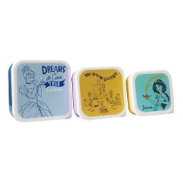 Half Moon Bay Disney: Princess Colour Pop Snack Box Set de 3