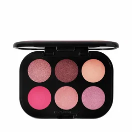 MAC Connect In Colour Palette de fards à paupières Rose Lens, 6 nuances