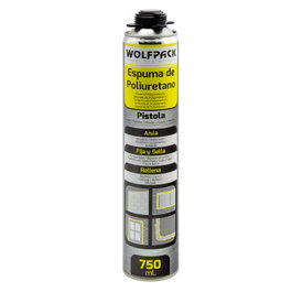 WOLFPACK LINEA PROFESIONAL Mousse polyuréthane 750 ml pour pistolet