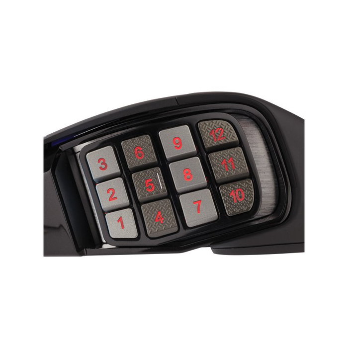 Corsair Scimitar Elite RGB Souris Gaming Optique 18K DPI 17 Boutons Programmables USB Noir