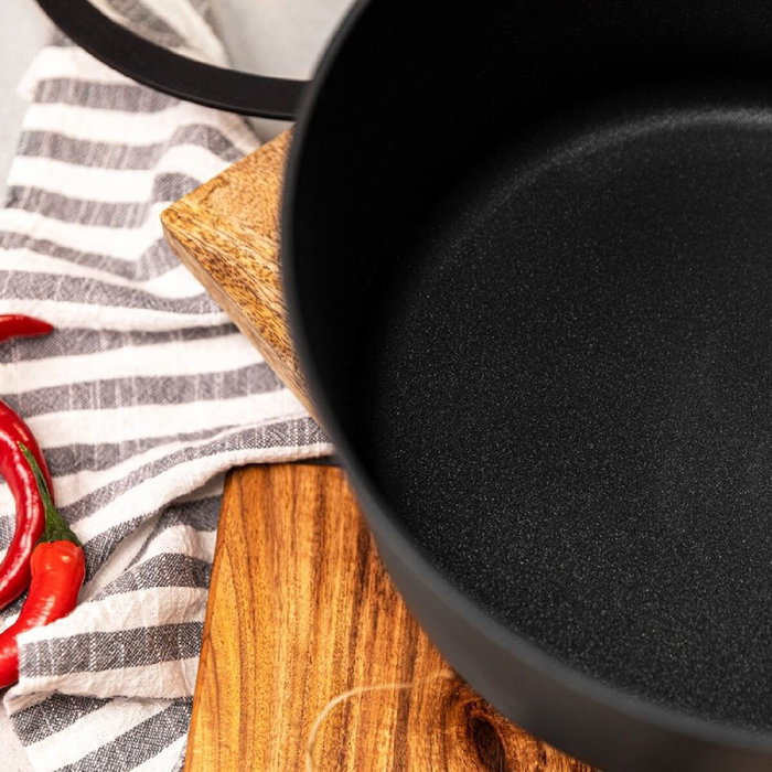 Marmite avec couvercle Cecotec Polka Platinum 28 Pot Thunder 4,5 L Noir Gris Aluminium Ø 28 cm Marmite avec couvercle Cecotec Polka Platinum 28 Pot Thunder 4,5 L Noir Gris Aluminium Ø 28 cm