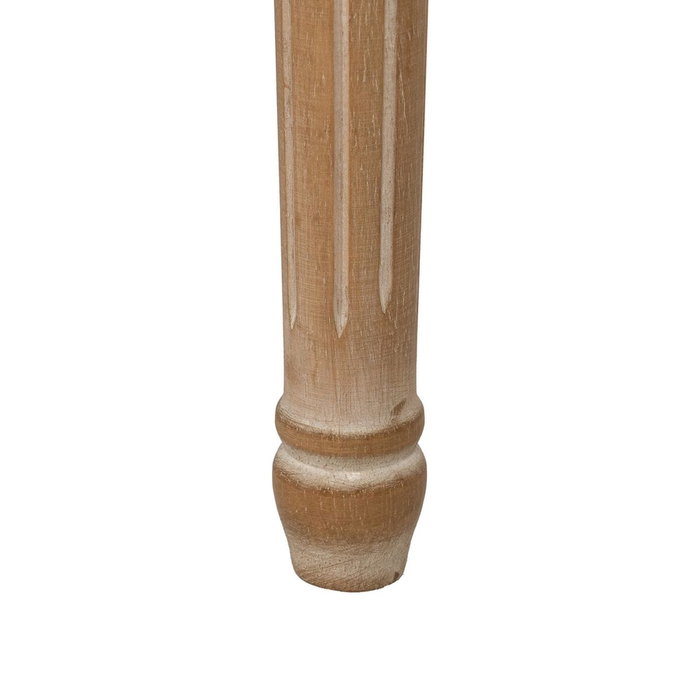BigBuy Home Banquette Beige Bois d'hévéa