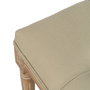 BigBuy Home Banquette Beige Bois d'hévéa