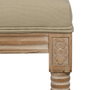 BigBuy Home Banquette Beige Bois d'hévéa