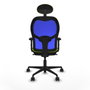 Piqueras y Crespo Chaise de Bureau avec Appui-tête 2D036N1 Pistache