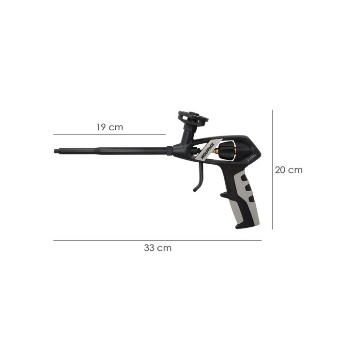 WOLFPACK LINEA PROFESIONAL Pistolet pour mousse polyuréthane revêtu de PTFE
